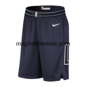 Los Angeles Clippers Pantaloncini Nike 2023-2024 City Edition Navy Swingman - Uomo